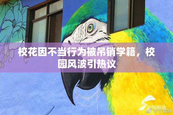 校花因不当行为被吊销学籍，校园风波引热议