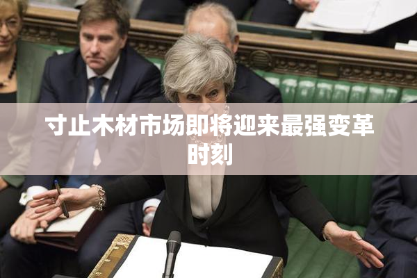 寸止木材市场即将迎来最强变革时刻