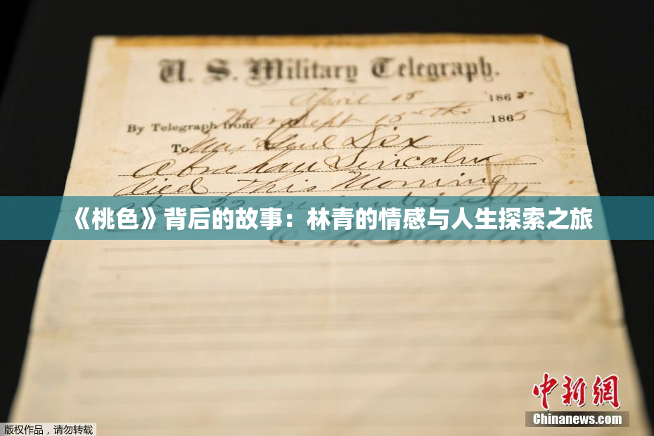 《桃色》背后的故事：林青的情感与人生探索之旅