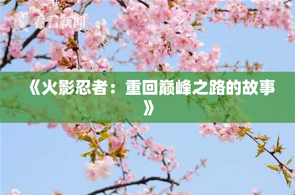 《火影忍者：重回巅峰之路的故事》
