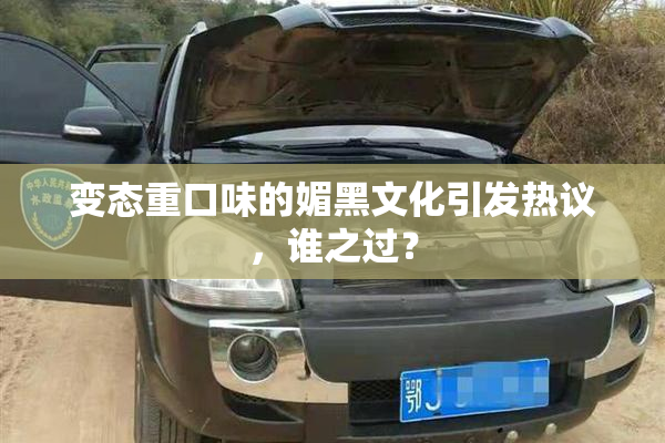 变态重口味的媚黑文化引发热议，谁之过？