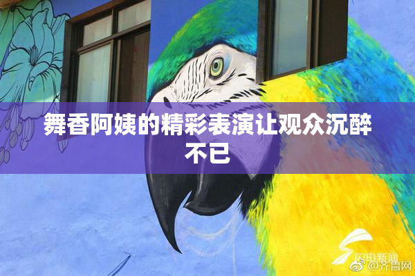 舞香阿姨的精彩表演让观众沉醉不已