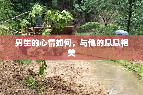 男生的心情如何，与他的息息相关