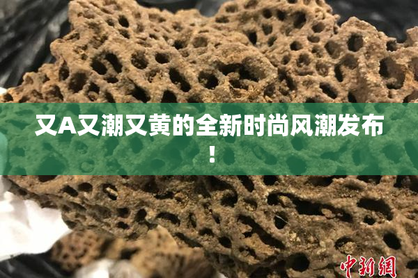 又A又潮又黄的全新时尚风潮发布！