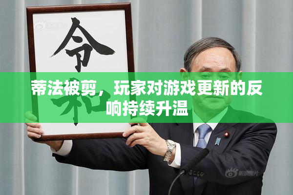 蒂法被剪，玩家对游戏更新的反响持续升温