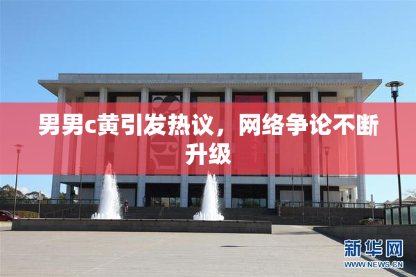 男男c黄引发热议，网络争论不断升级