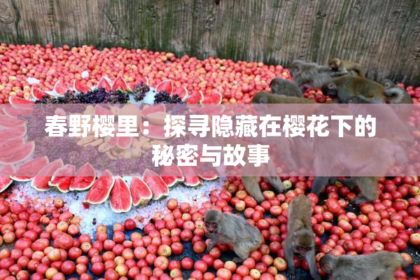 春野樱里：探寻隐藏在樱花下的秘密与故事