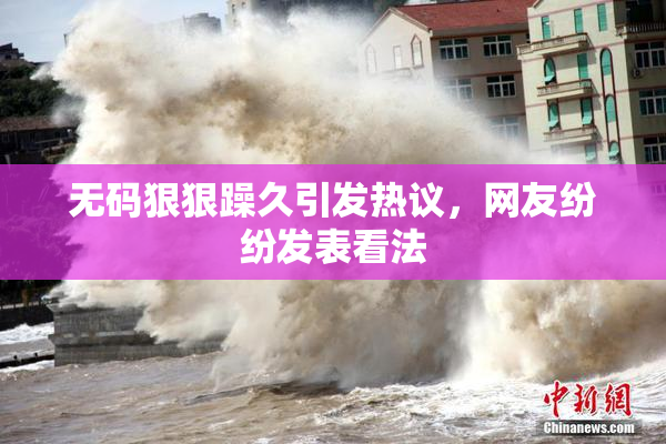无码狠狠躁久引发热议，网友纷纷发表看法