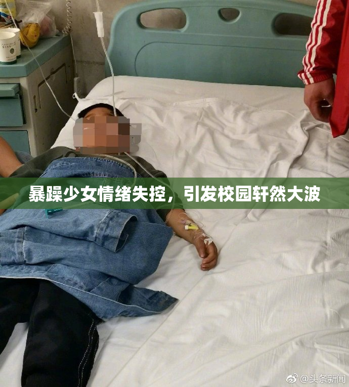 暴躁少女情绪失控，引发校园轩然大波