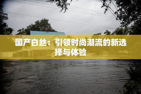 国产白丝：引领时尚潮流的新选择与体验