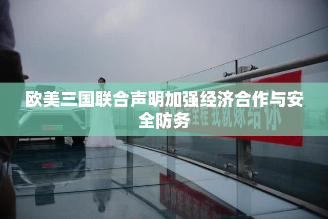 欧美三国联合声明加强经济合作与安全防务