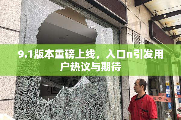 9.1版本重磅上线，入口n引发用户热议与期待