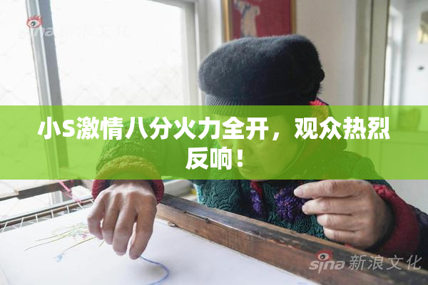 小S激情八分火力全开，观众热烈反响！