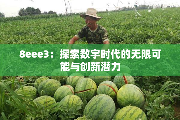 8eee3：探索数字时代的无限可能与创新潜力