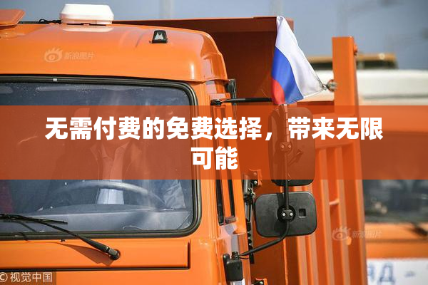 无需付费的免费选择，带来无限可能
