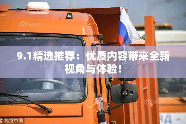9.1精选推荐：优质内容带来全新视角与体验！