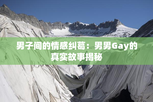 男子间的情感纠葛：男男Gay的真实故事揭秘