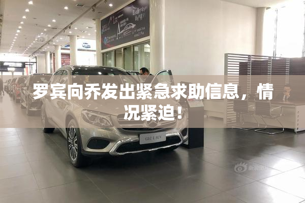 罗宾向乔发出紧急求助信息，情况紧迫！