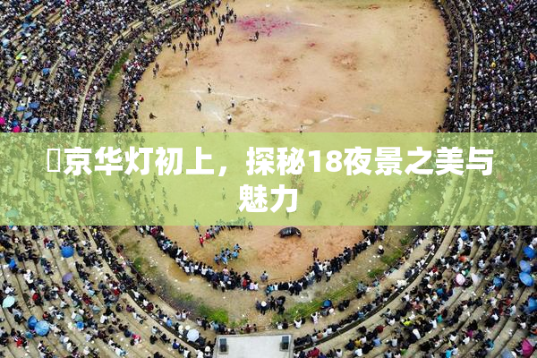 東京华灯初上，探秘18夜景之美与魅力