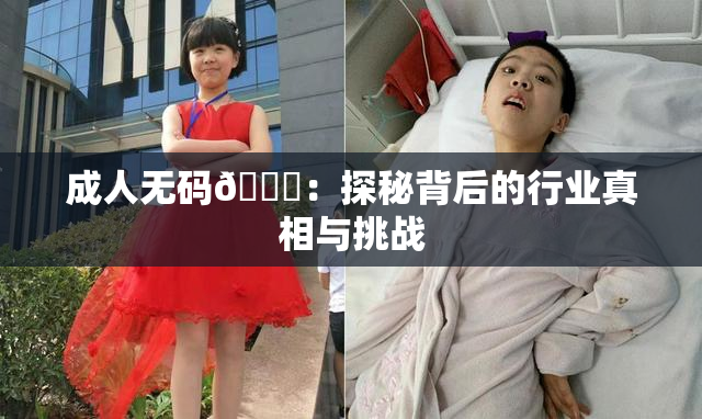 成人无码🔞：探秘背后的行业真相与挑战
