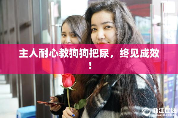 主人耐心教狗狗把尿，终见成效！
