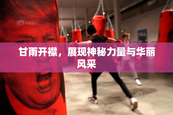 甘雨开襟，展现神秘力量与华丽风采