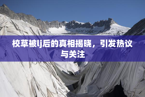 校草被lj后的真相揭晓，引发热议与关注