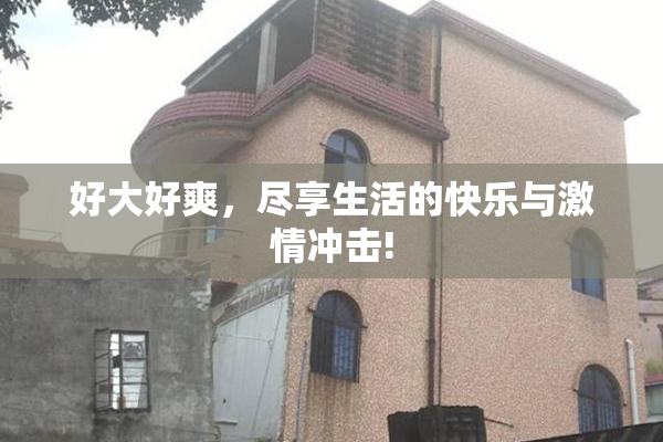 好大好爽，尽享生活的快乐与激情冲击!