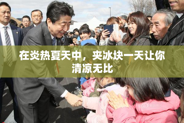 在炎热夏天中，夹冰块一天让你清凉无比