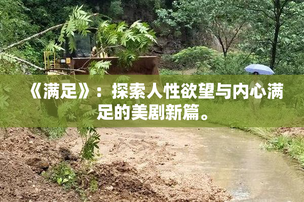 《满足》：探索人性欲望与内心满足的美剧新篇。