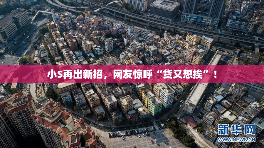 小S再出新招，网友惊呼“货又想挨”！