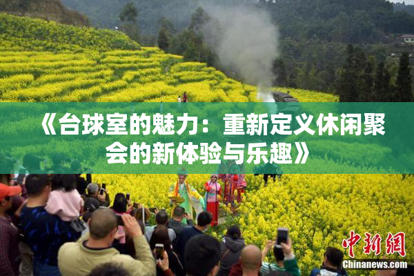 《台球室的魅力：重新定义休闲聚会的新体验与乐趣》