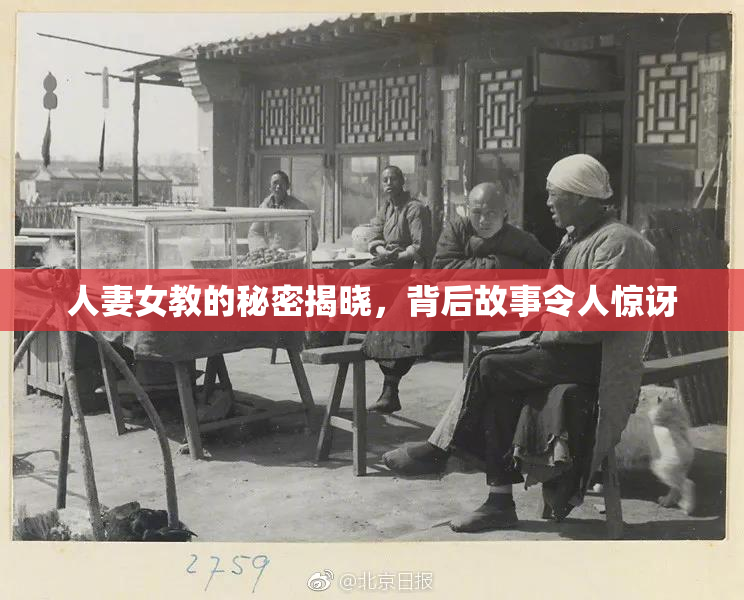 人妻女教的秘密揭晓，背后故事令人惊讶