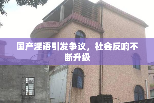国产淫语引发争议，社会反响不断升级