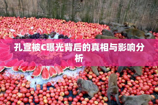 孔宣被C曝光背后的真相与影响分析