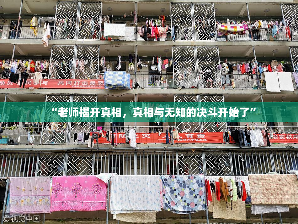 “老师揭开真相，真相与无知的决斗开始了”