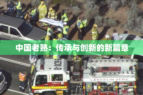 中国老熟：传承与创新的新篇章