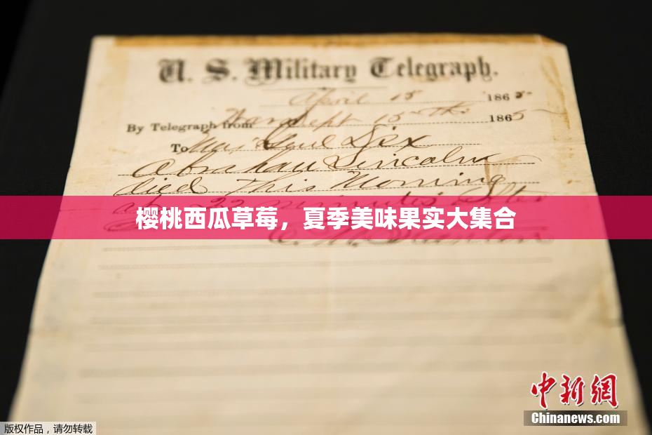 樱桃西瓜草莓，夏季美味果实大集合
