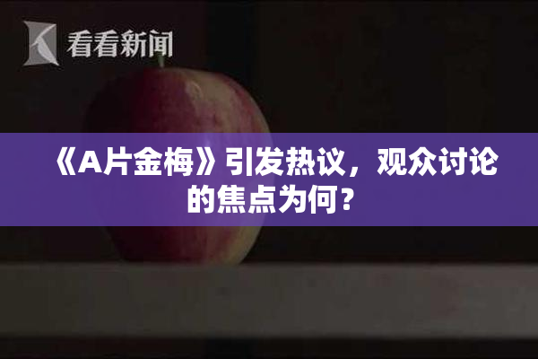 《A片金梅》引发热议，观众讨论的焦点为何？