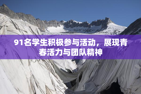91名学生积极参与活动，展现青春活力与团队精神