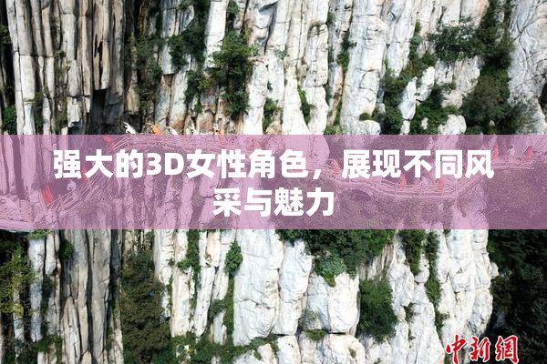 强大的3D女性角色，展现不同风采与魅力