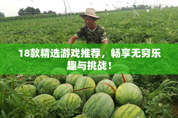 18款精选游戏推荐，畅享无穷乐趣与挑战！