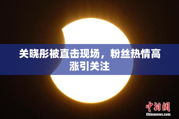 关晓彤被直击现场，粉丝热情高涨引关注