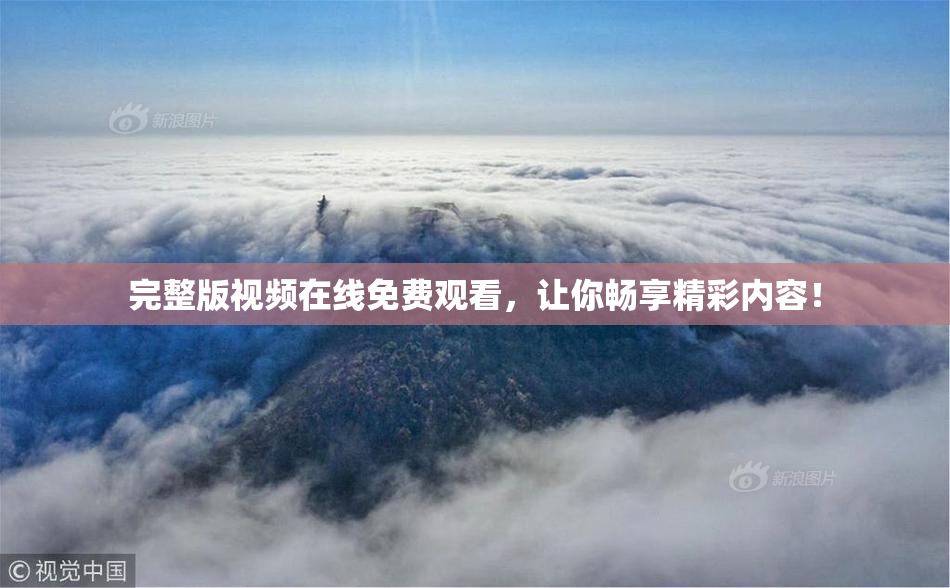 完整版视频在线免费观看，让你畅享精彩内容！