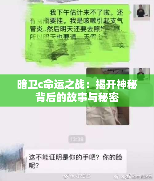 暗卫c命运之战：揭开神秘背后的故事与秘密