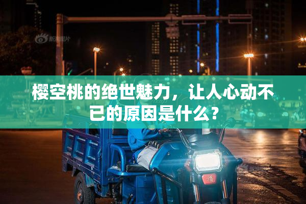 樱空桃的绝世魅力，让人心动不已的原因是什么？