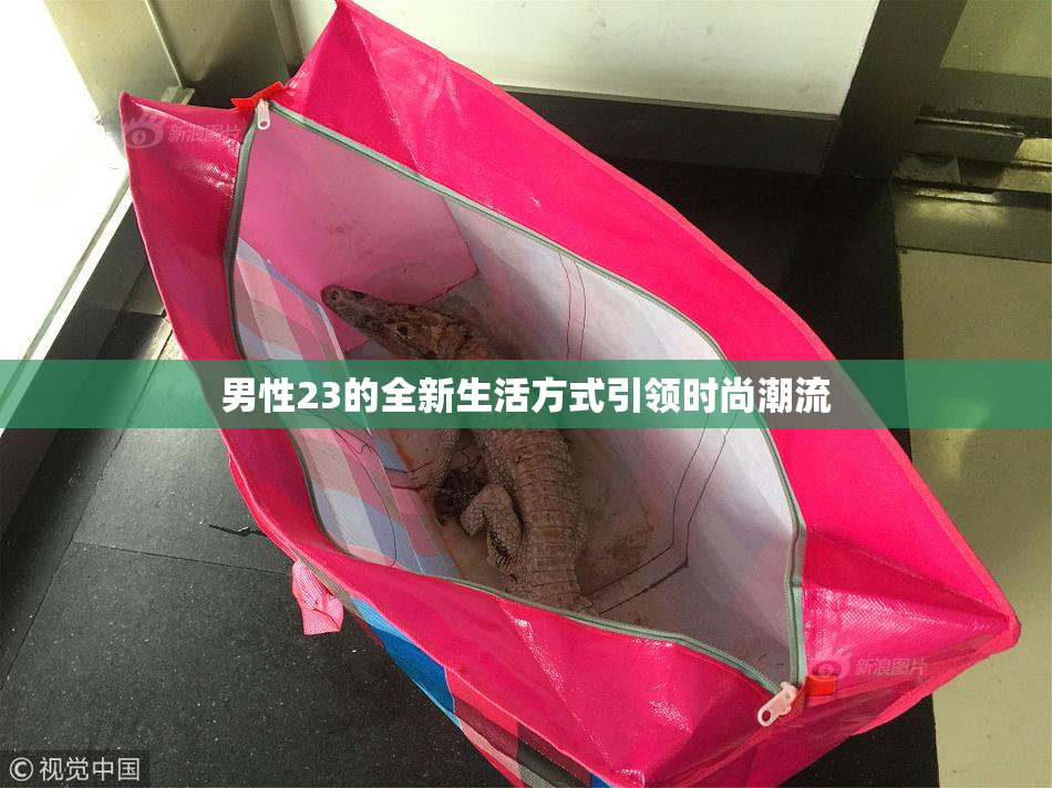 男性23的全新生活方式引领时尚潮流