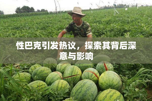 性巴克引发热议，探索其背后深意与影响