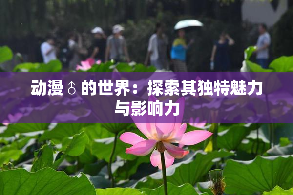 动漫♂的世界：探索其独特魅力与影响力