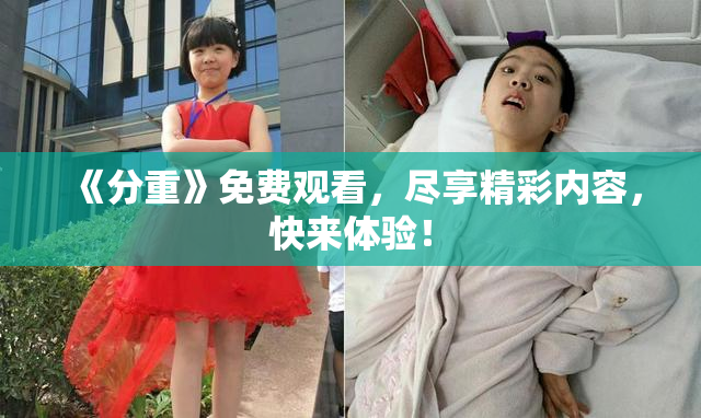 《分重》免费观看，尽享精彩内容，快来体验！